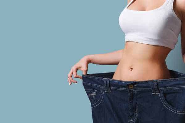 woman after fat reduction treatment Windlesham
